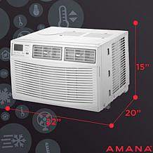 Amana 12 000 BTU 115V Window-Mounted Air Conditioner with Remote 