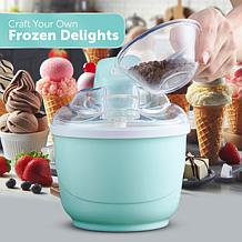 Americana 1 Qt. Electric Ice Cream Maker with Quick Freeze Bowl