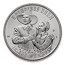 America's 250th Anniversary Dual Date Quarters - (10) 5-Coin Sets AS