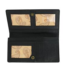 Anna by Anuschka Heritage Leather Bi Fold Clutch Wallet