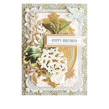 Anna Griffin® 3D and Flat Foil Foliage Stickers with Storage Folio