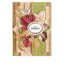 Anna Griffin® 3D and Flat Foliage Stickers with Storage Folio