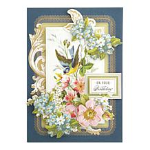 Anna Griffin® Antique Birthday Postcard and Embellishment Stickers