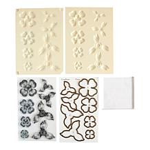 Anna Griffin® Blossoms Molded Flower Stamp and Die Kit