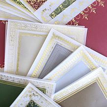 Anna Griffin® Christmas Foil-Stamped Vellum Layers - Set of 96
