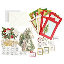 Anna Griffin Christmas Folded Tree Card-Making Kit