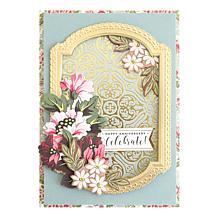 Anna Griffin® Gilded Damask Hot Foil Plates - Set of 2