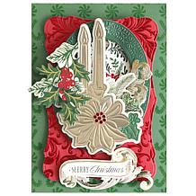 Anna Griffin® Holiday Candlelight Scene 3D Dies