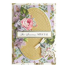 Anna Griffin® Oval Pattern 3D Layer Dies
