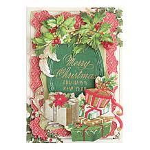 Anna Griffin Small Christmas Sentiments Hot Foil Plates