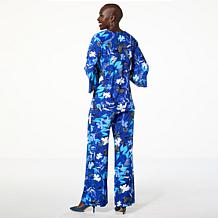 Antthony 2-piece Flowy Top and Wide Leg Pant