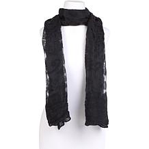 Antthony Burnout Jacquard Ombre Scarf