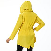 Antthony Hooded Water-Repellent Rain Jacket