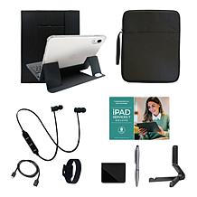 Apple 11 iPad 11th Gen 256GB w/Keyboard, Case & Starter Bundle - Blue