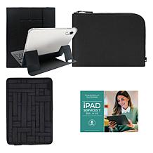 Apple 11 iPad 128GB w/Keyboard, Case, Sleeve and Accessories - Pink