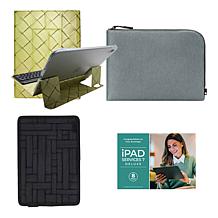 Apple 11 iPad 512GB w/Keyboard, Case, Sleeve and Accessories - Pink