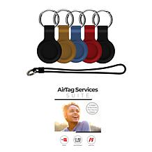 Apple AirTags 2pk Bundle w/Keychains, Luggage Tag & Voucher
