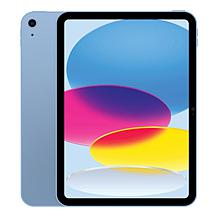 Apple iPad 10.9" 10th Gen 256GB with Keyboard, Earbuds and Case - Blue