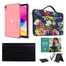 Apple iPad 11" 11th Gen 256GB Silver with Keyboard & Case