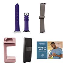 Apple Watch Series 10 46MM Silver Denim Smartwatch with M/L Bands