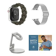 Apple Watch Series 9 with Bands, Charger & Stand