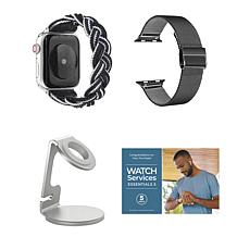 Apple Watch Series 9 with Bands, Charger & Stand