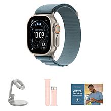 Apple Watch Ultra 3 GPS + Cellular 49mm Alpine Loop Band Medium Bundle