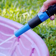 Aqua Joe 50' 3-Tube Hose with Storage Case and Sprayer