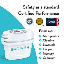 Aqua Optima Perfect Pour 6 Cup Water Filter Pitcher, 6 Filters