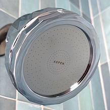 AquaGlo by Aspen Showerhead with 2 Filters