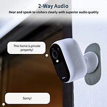 Arlo Essential XL Outdoor Security Camera 3-pack with Solar Panels