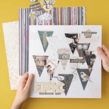 "As Is" American Crafts Cedar House Paper Collection