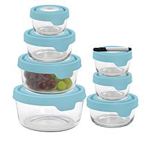 Anchor Hocking TrueSeal 14-piece Glass Storage Set - 9221445 | HSN