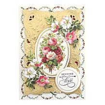 "As Is" Anna Griffin® Lovely Sentiment Stamps - Set of 23