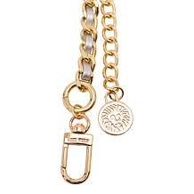 "As Is" Anne Klein Faux Leather Interlaced Chain Belt