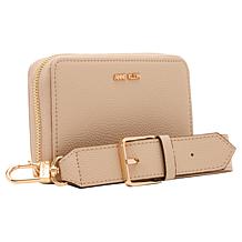 "As Is" Anne Klein Solid Zip Around Wallet