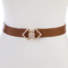 "As Is" Antthoney 2-pack Bee and Interlocking Diamond Belts