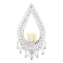 "As Is" august & leo 20" Tear Drop Wall Sconce with Flameless Candle