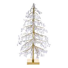 "As Is" august & leo 26" LED Acrylic Tree with Beads