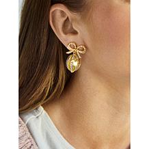 "As Is" BAUBLEBAR Disney Mickey Mouse Ornament Drop Earrings