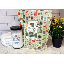 "As Is" Beekman 1802 246-Load Goat Milk Laundry Soap with Glass Jar