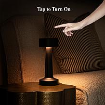 "As Is" Bell + Howell 2-pack Chelsea Deluxe Rechargeable Touch Lamp 