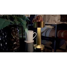 "As Is" Bell + Howell 2-pack Chelsea Deluxe Rechargeable Touch Lamp 