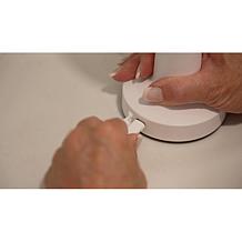 "As Is" Bell + Howell 2-pack Chelsea Deluxe Rechargeable Touch Lamp 