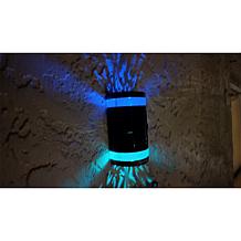 "As Is" Bell+Howell Color-Changing Solar Wall Light - Set of 2