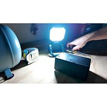 "As Is" Bell+Howell Rotating Foldable Rechargeable Work Light