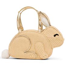 "As Is" Betsey Johnson Hip-Hop Bunny Handbag with Crossbody Strap