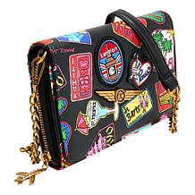 "As Is" Betsey Johnson Jet Set Wallet On a Chain
