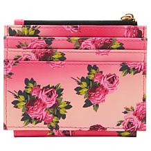"As Is" Betsey Johnson Leopard Floral Bifold Wallet