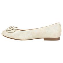 "As Is" Born® Petula Suede Flower Flat